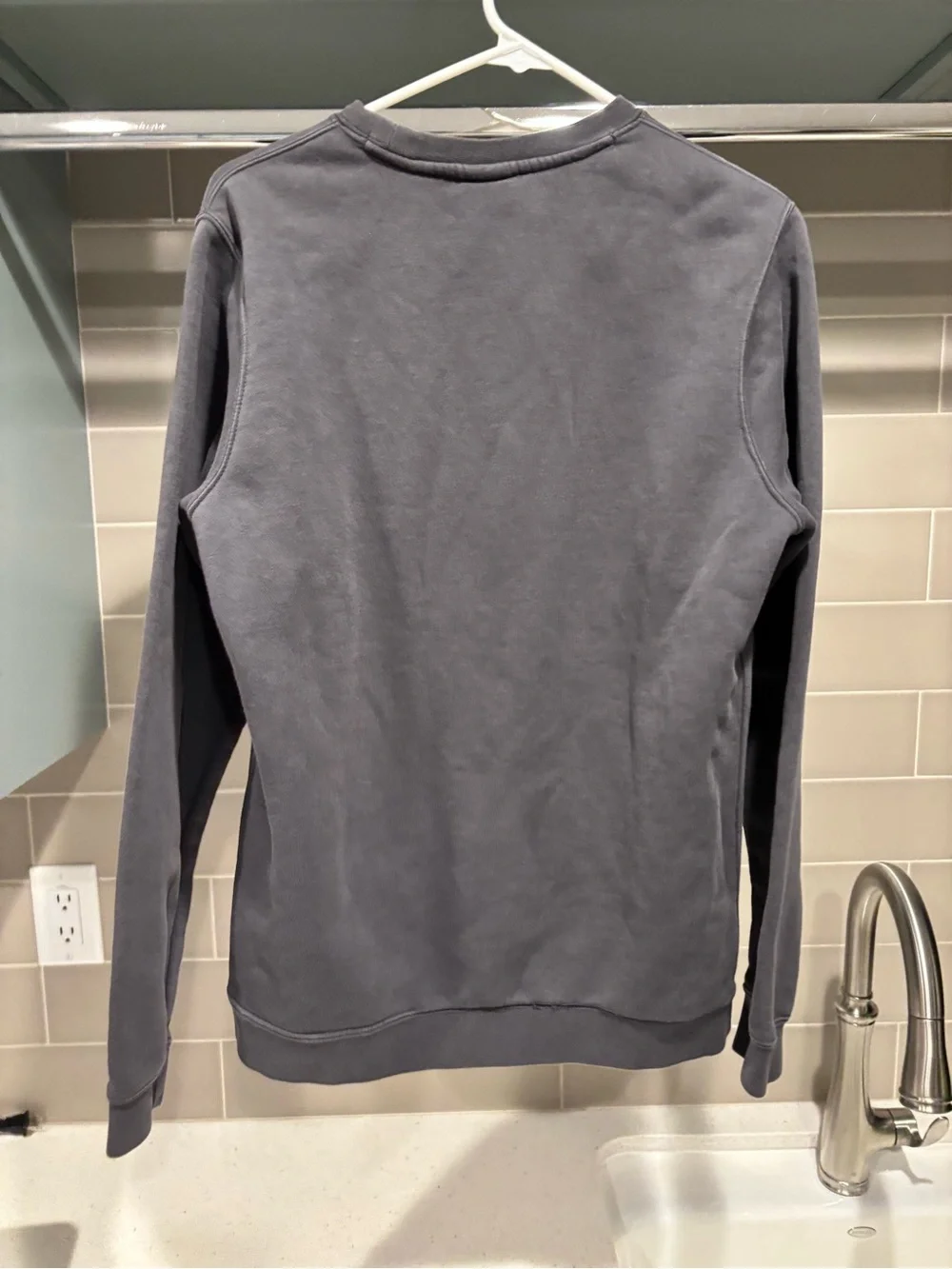 Southern Methodist University Nike Crewneck Sweatshirt Size S Oversized SMU GREY